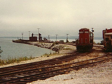 St Ignace MI railroads